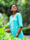 Divyini Blue Kurthi