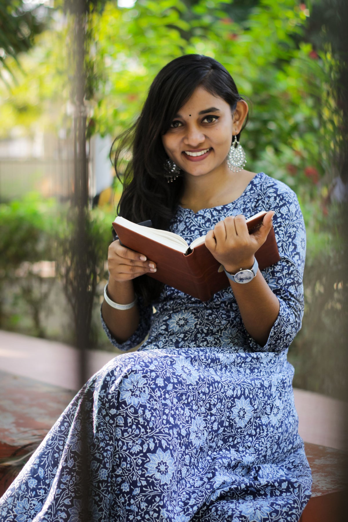 Kalyani Blue Kurthi